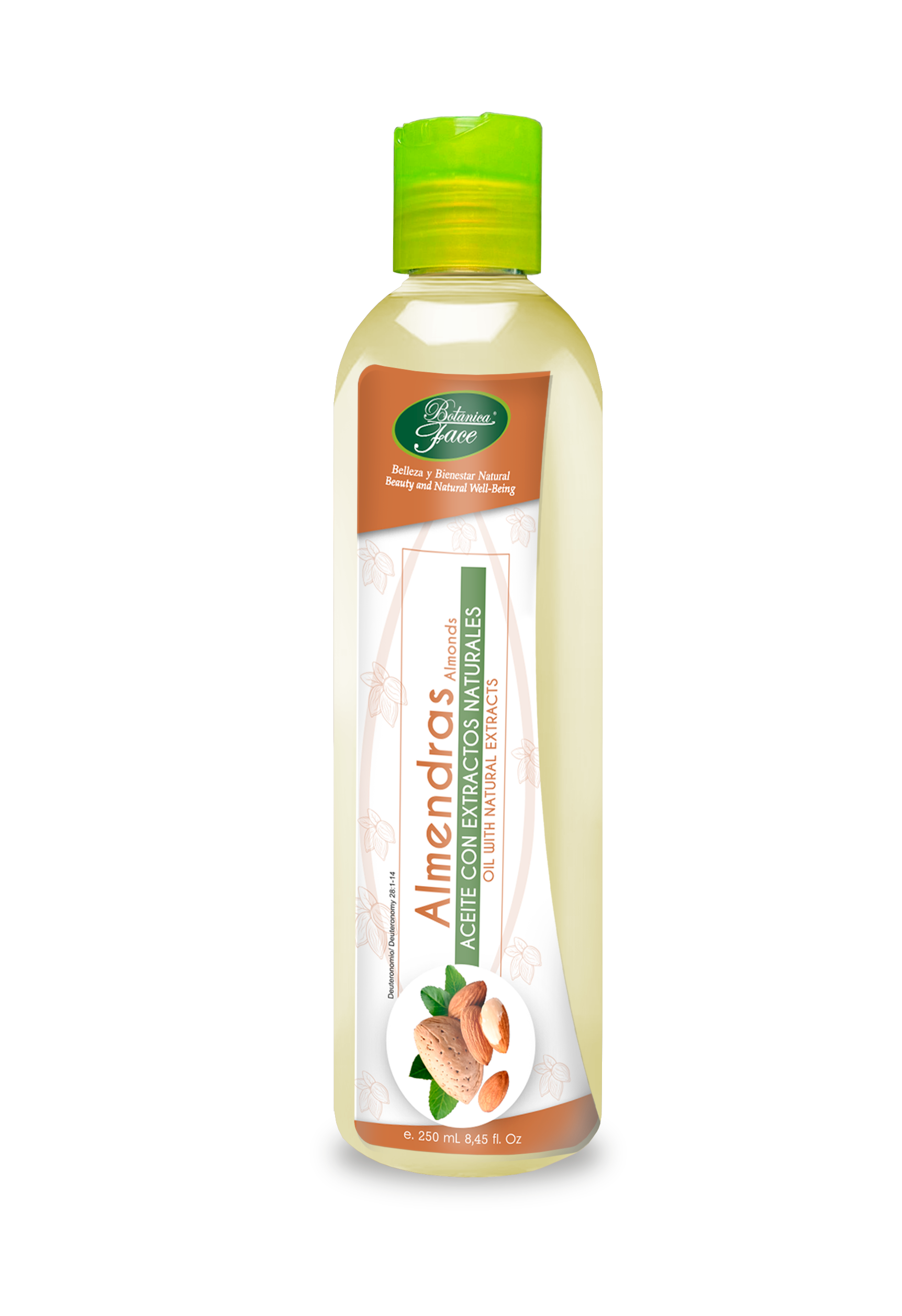 Aceite de almendras x 250ml. Bf