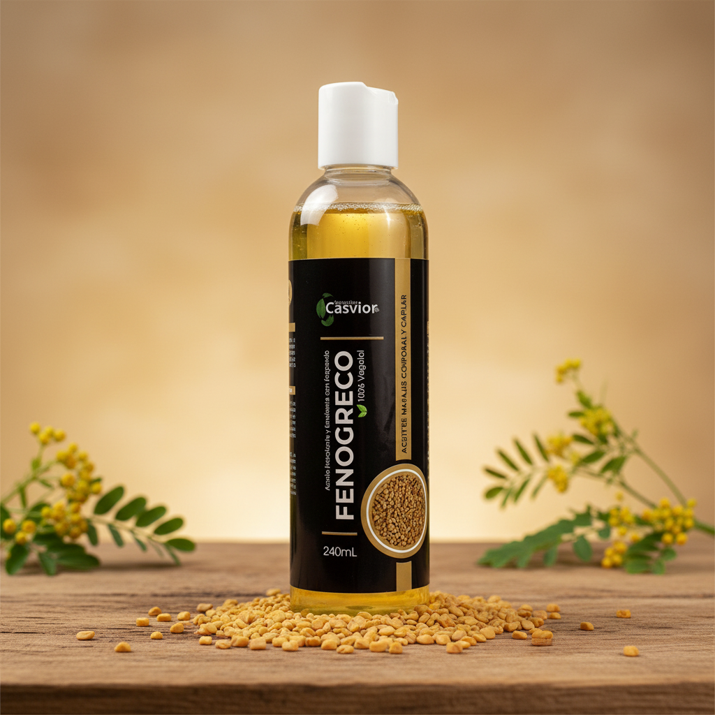 Aceite de fenogreco x 240ml. Cv