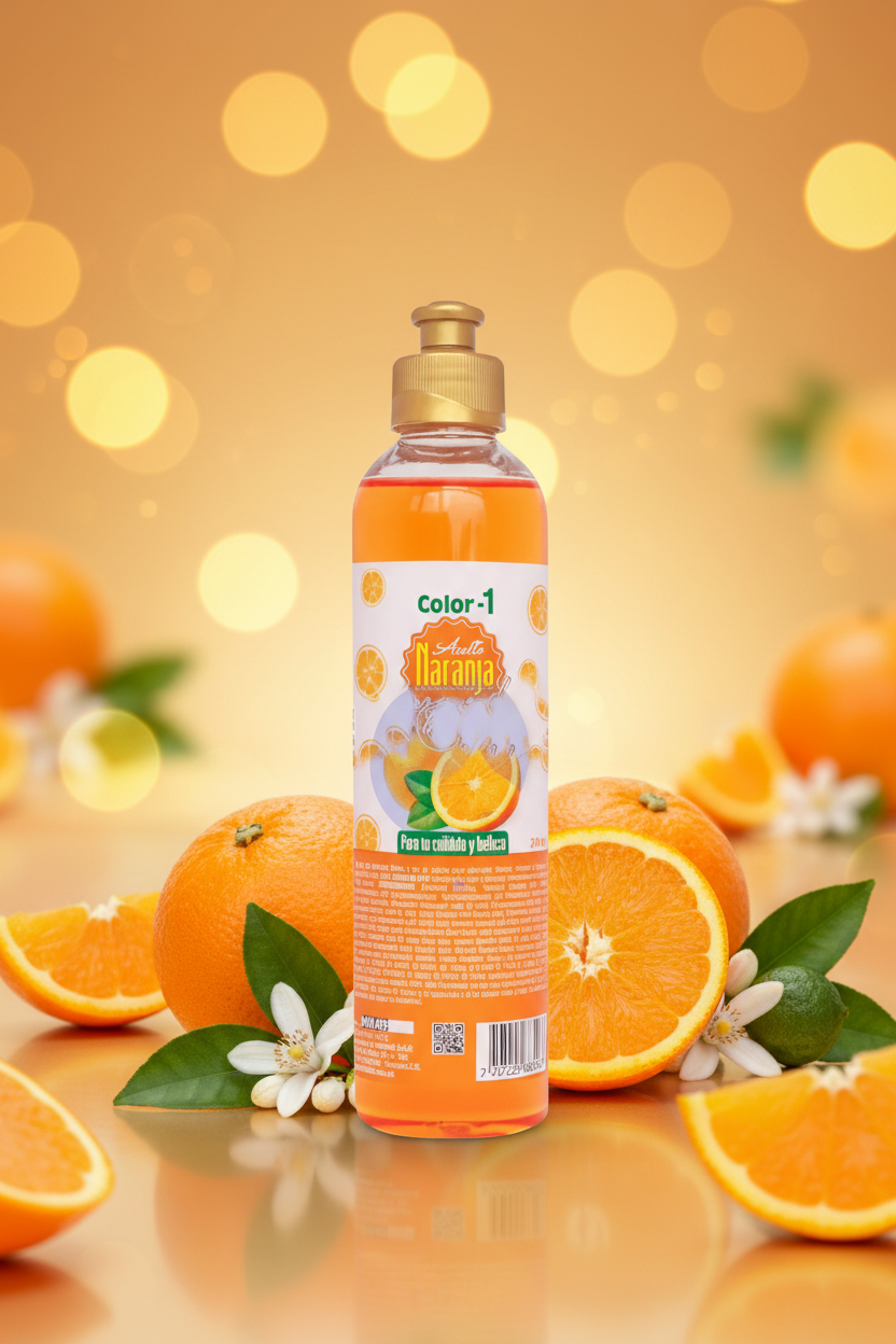 Aceite de naranja cilindrox 240ml. Ib