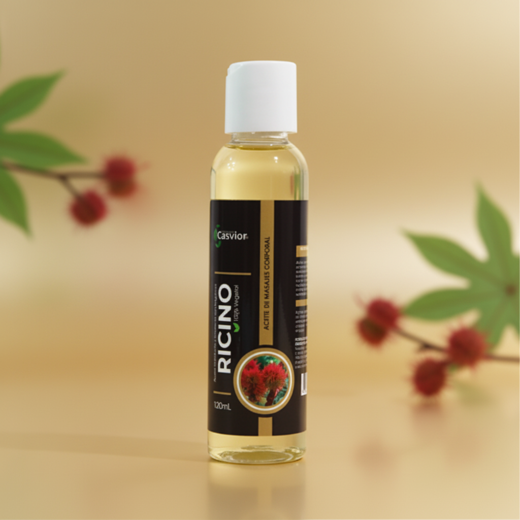 Aceite de ricino x 120ml. Cv