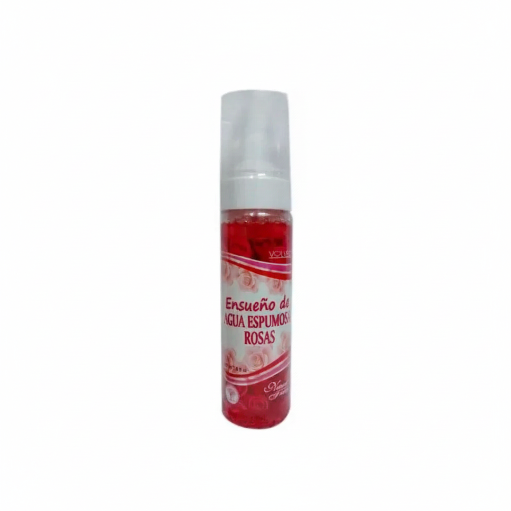 Agua espumosa de rosas x 230ml. Fr