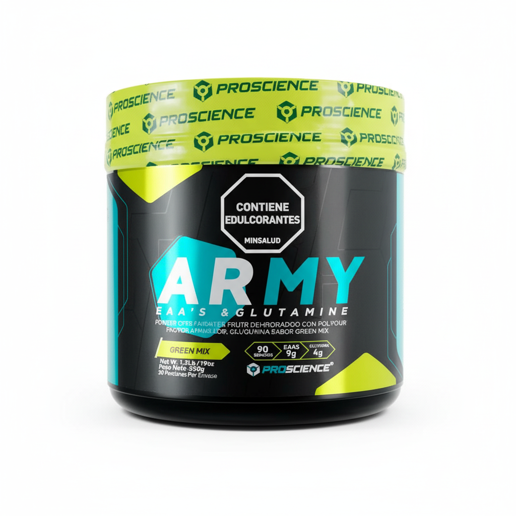 Army aminoacidos x 540gr green. Psc