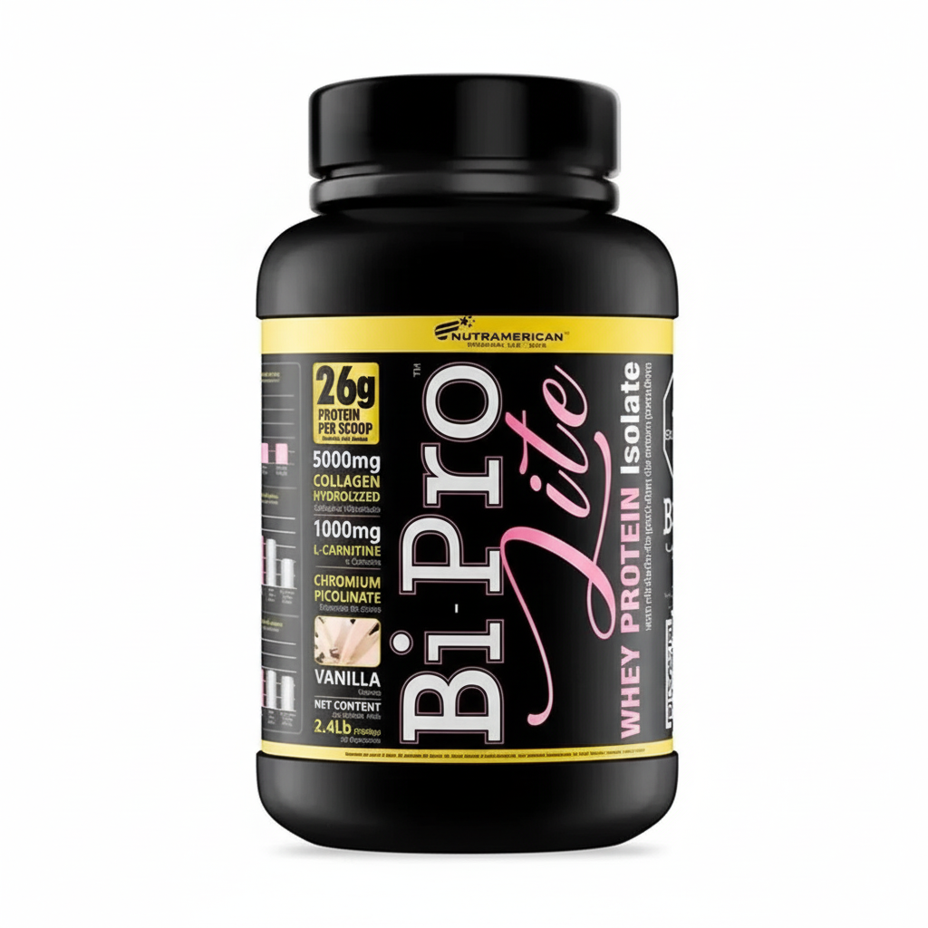 Bi-pro lite x 2,4lb vainilla. Upn