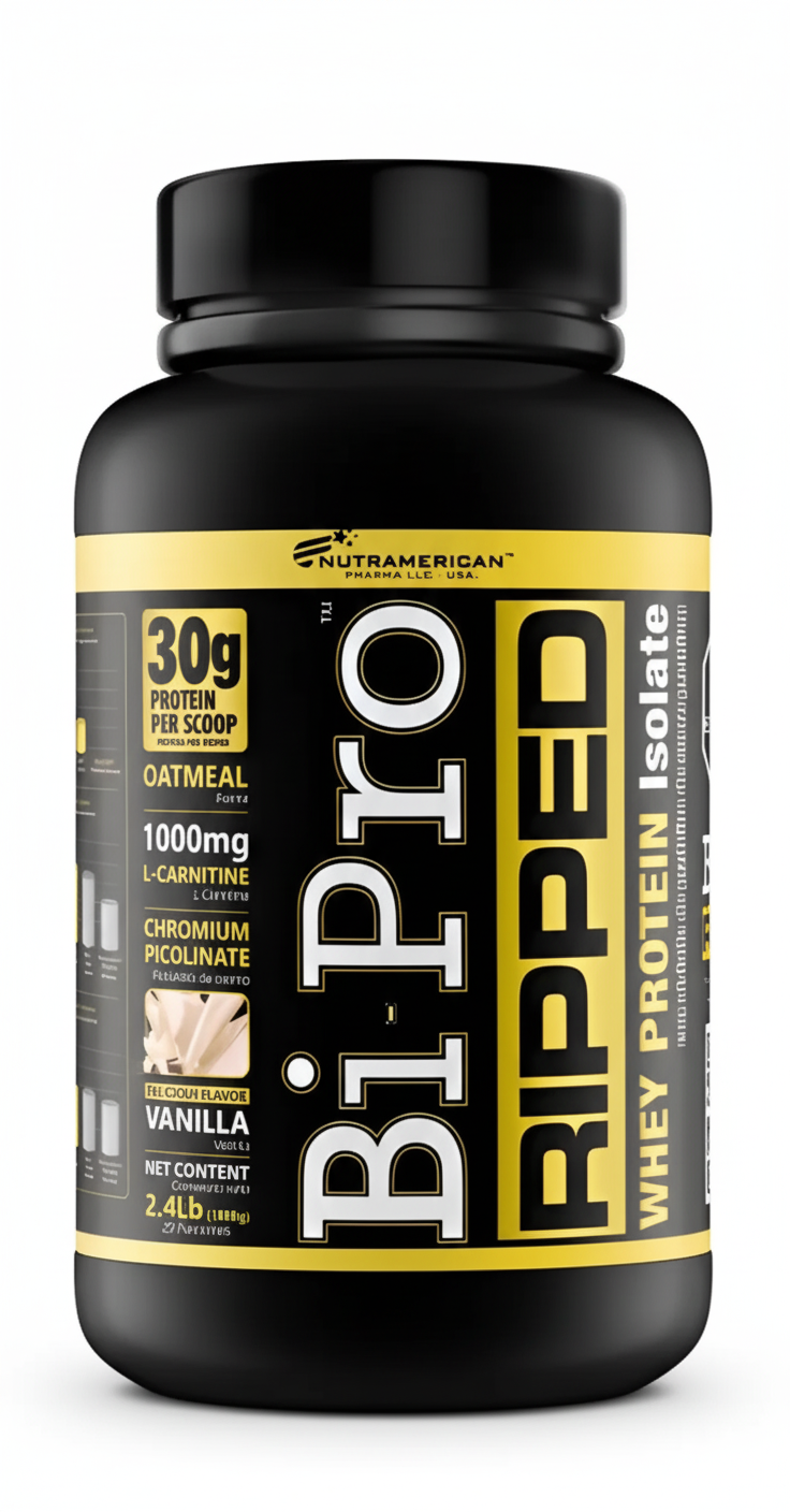 Bi-pro ripped x 2lbs vainilla._ upn