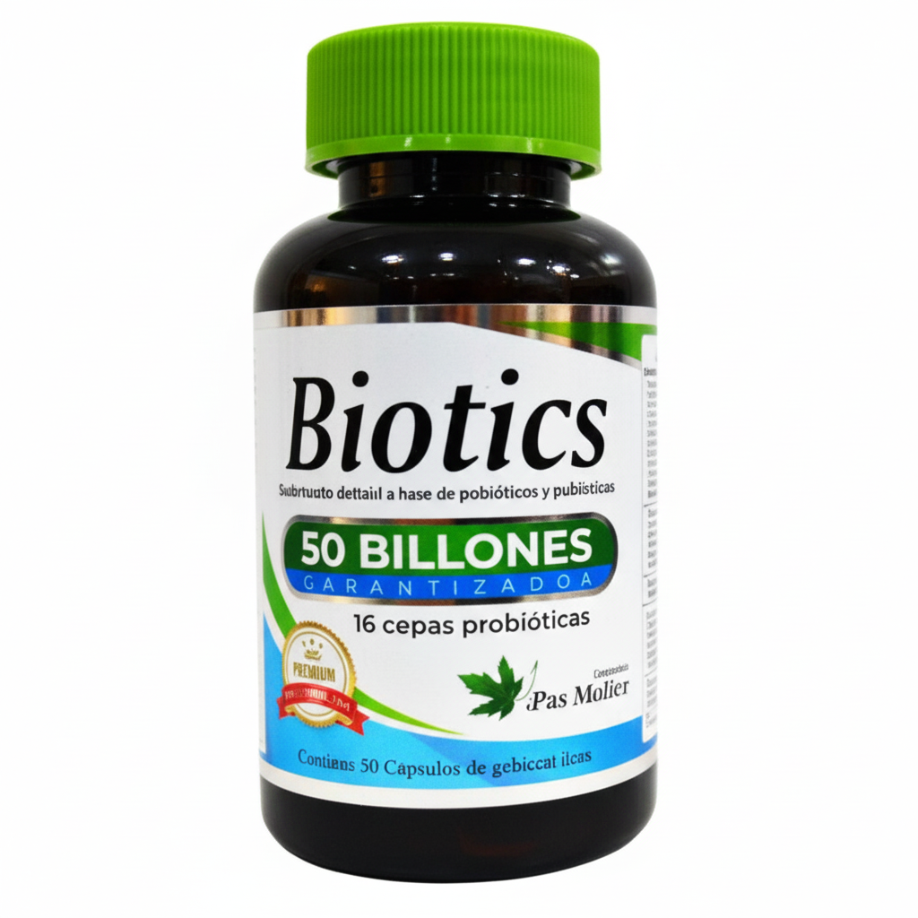 Biotics 50bill x 30caps. Fm