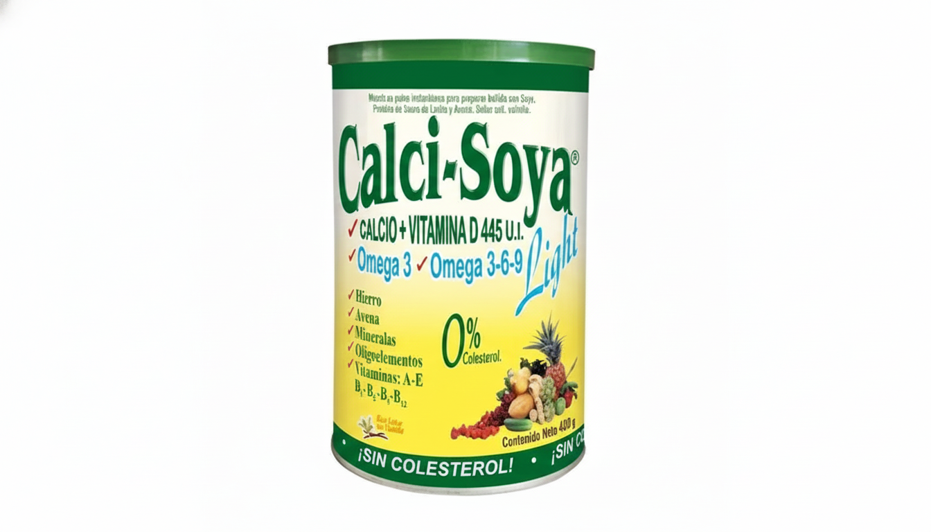 Calci-soya light vainilla x 400gr. Fr