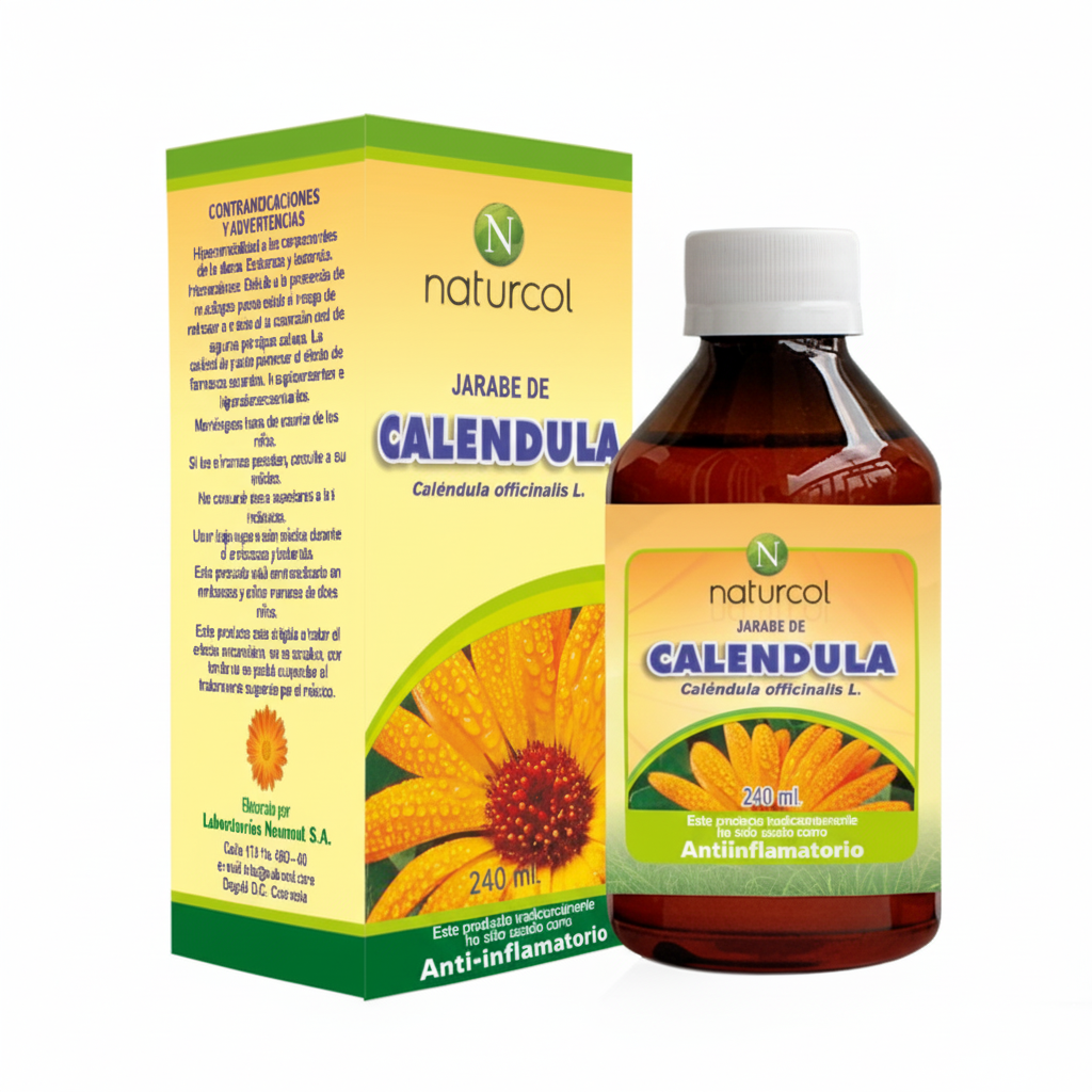 Calendula jarabe x 240ml. Nc