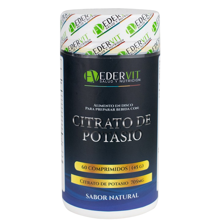Citrato de potasio 705mg x 60com. Edv