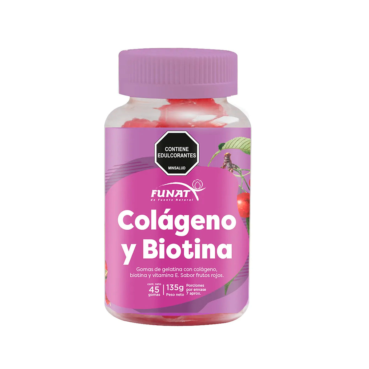 Colageno + biotina x 45gomas. Fu