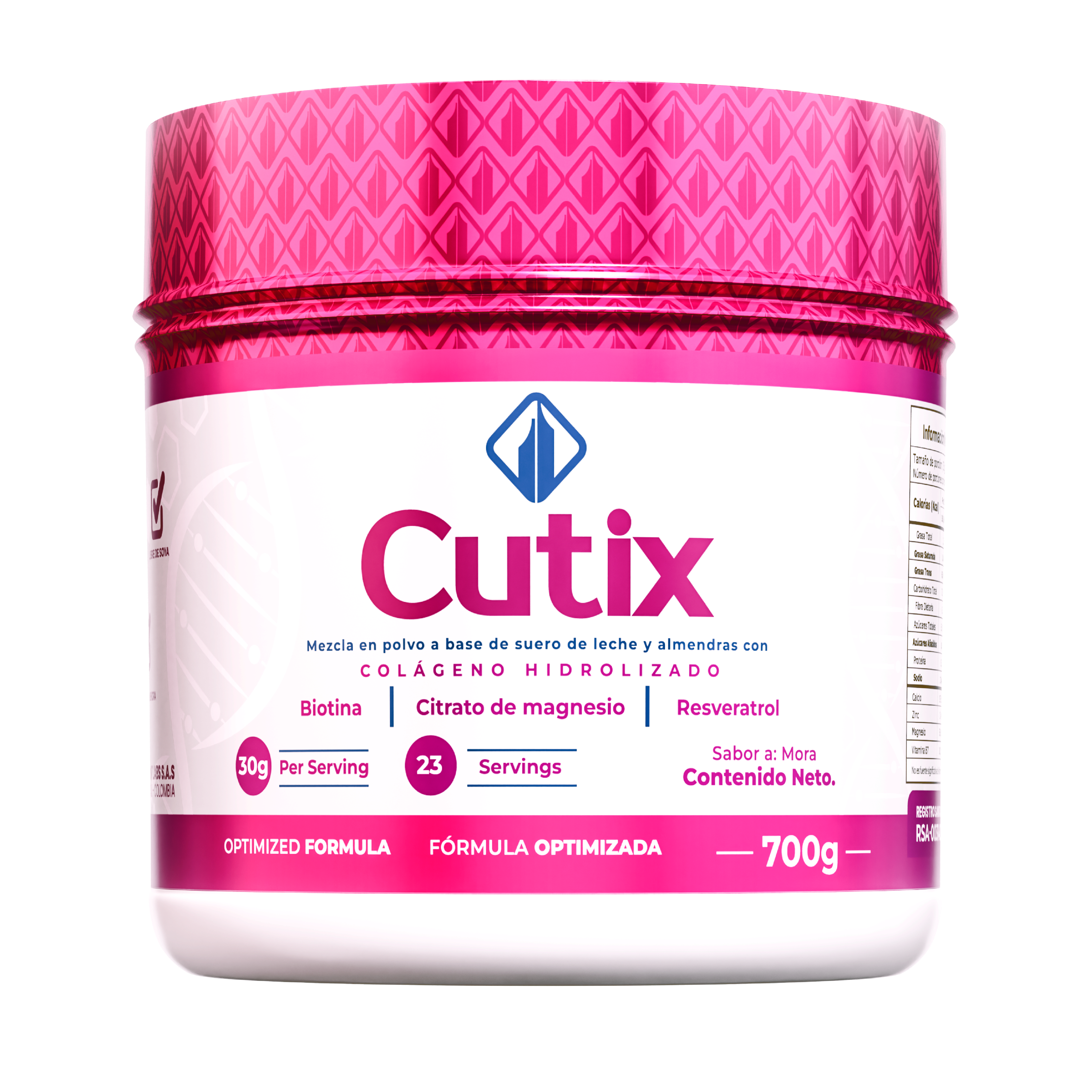 Colageno compuesto cutix x 700gr. Nt