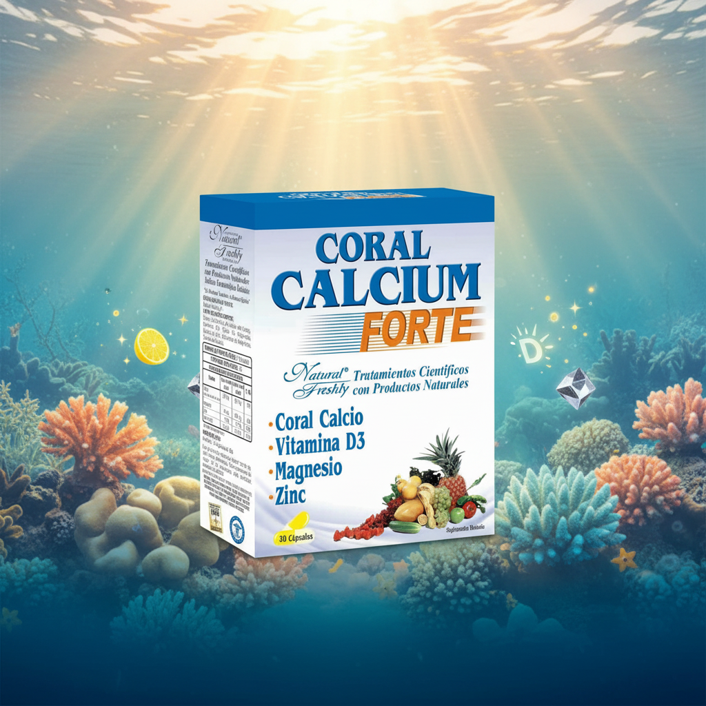 Coral calcium blister x 30caps. Fr