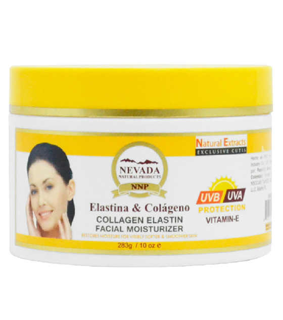 Crema facial colageno y elastina x 283gr