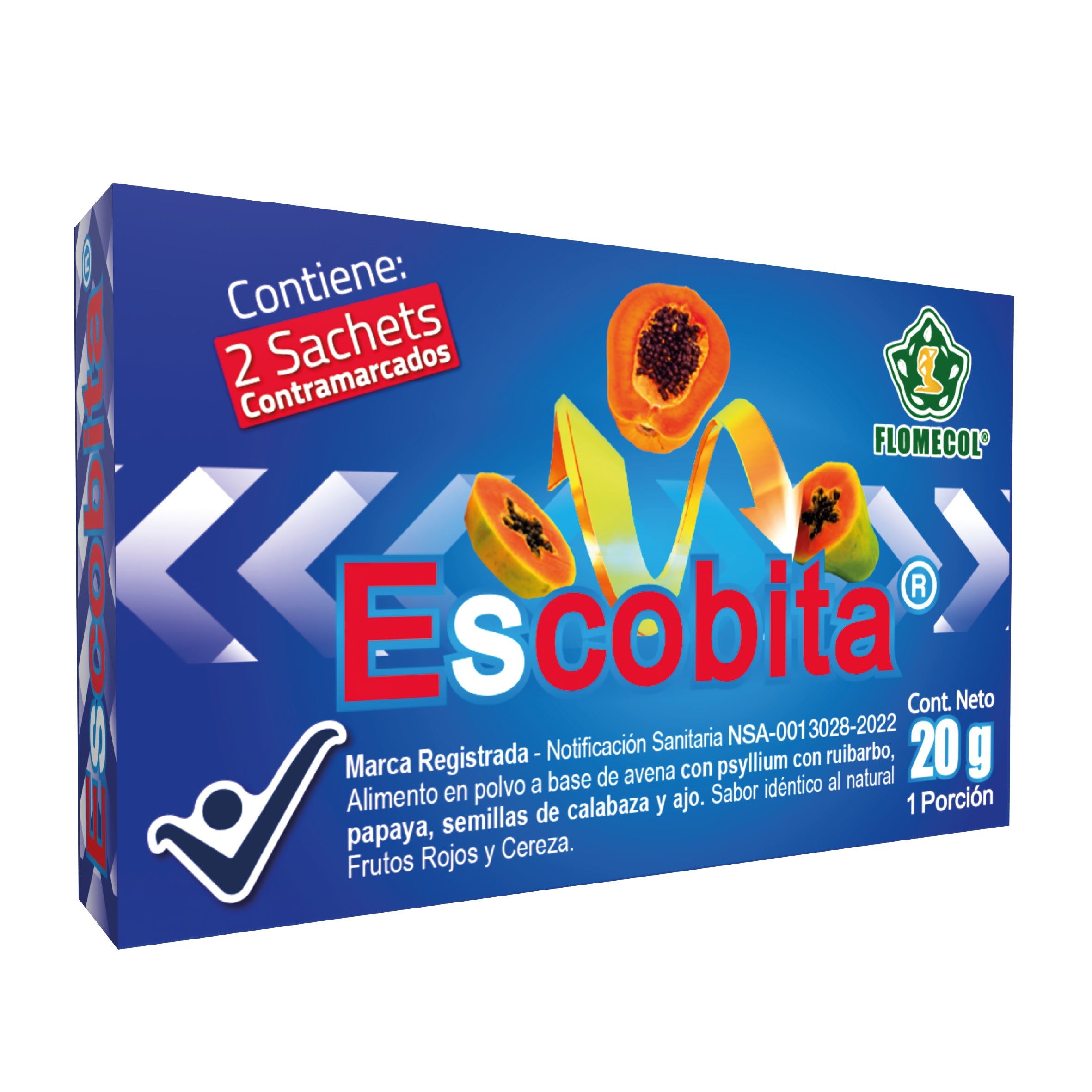 Escobita azul x 30gr. Fc purgante