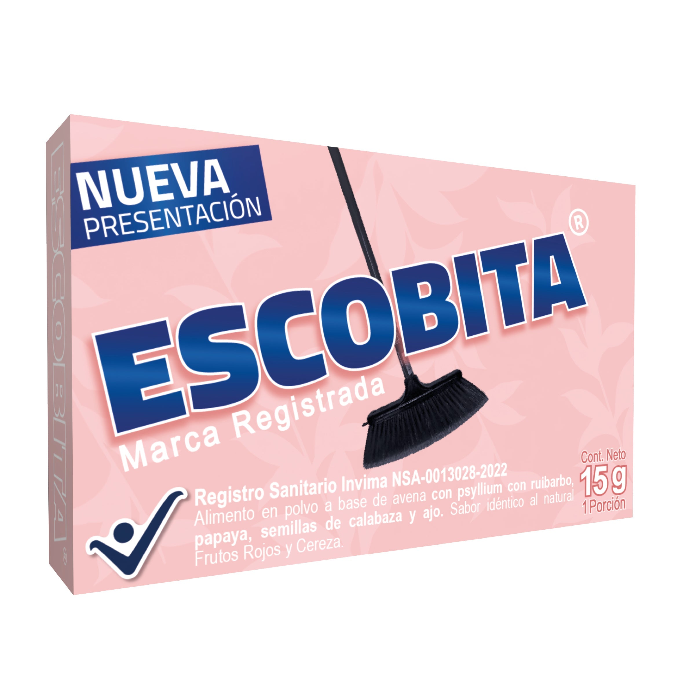 Escobita rosada x 15gr. Fc purgante