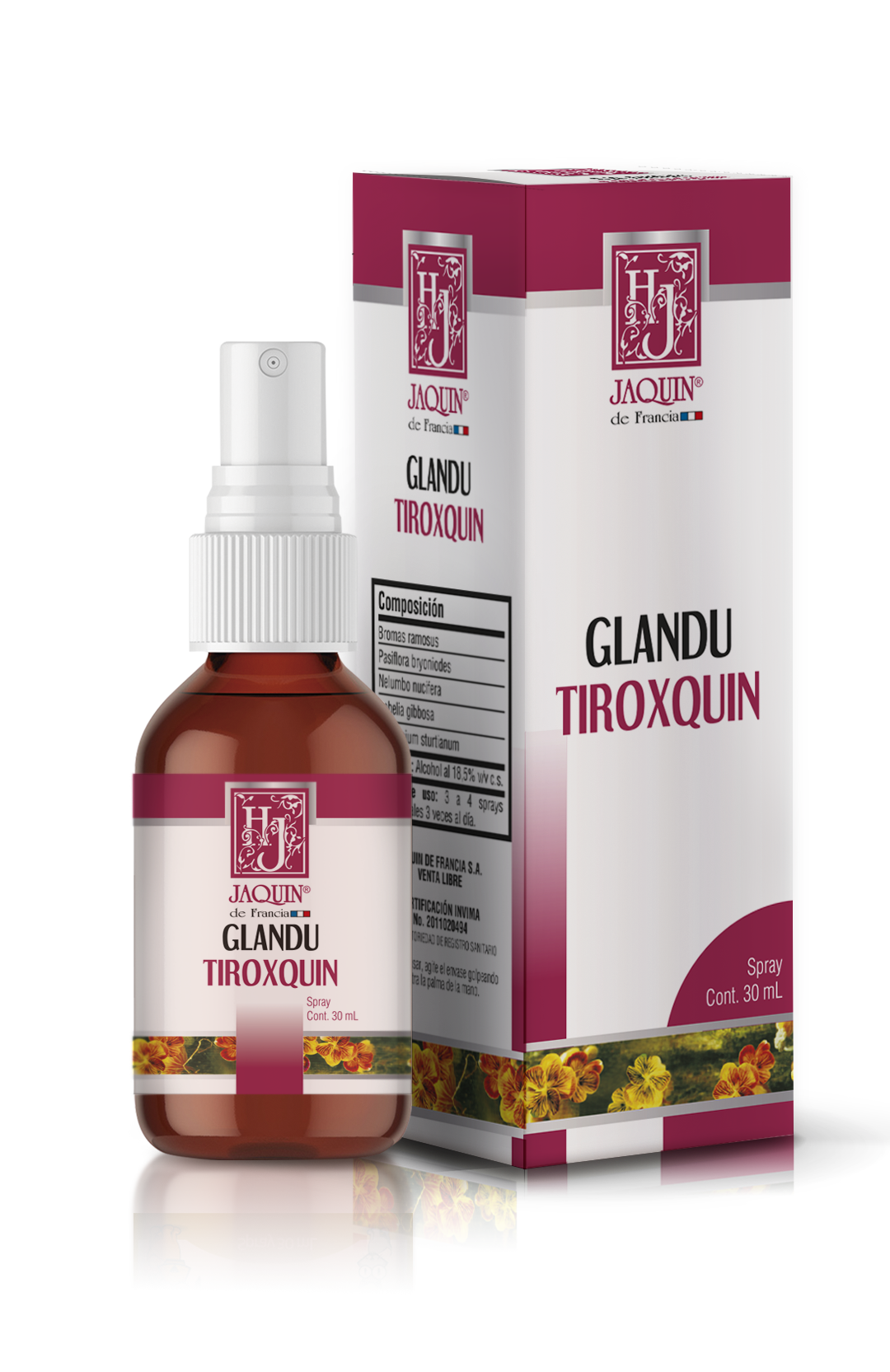 Glandutiroxquin x 30 ml. Hj