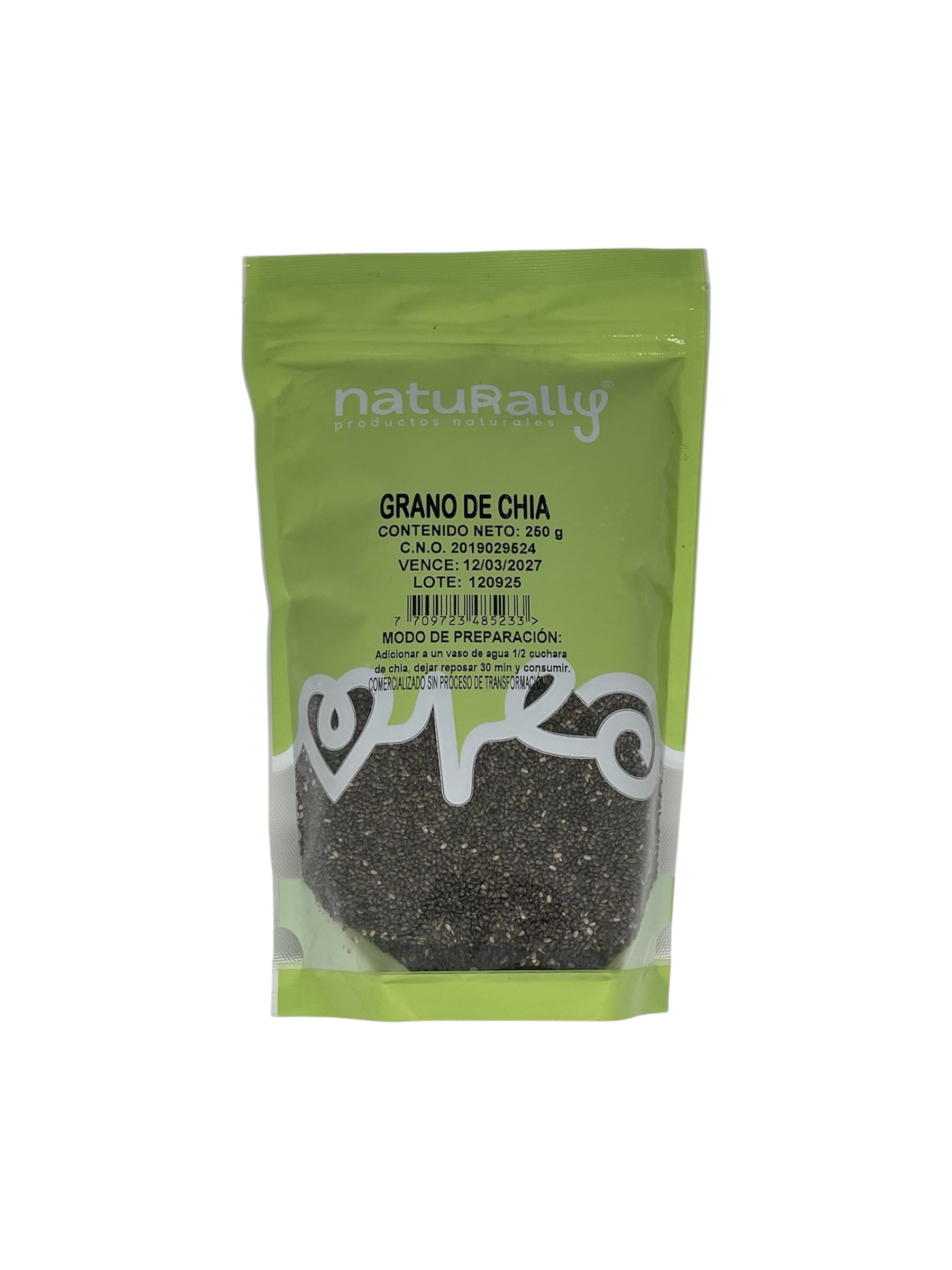 Grano de chia x 250gr. Pa