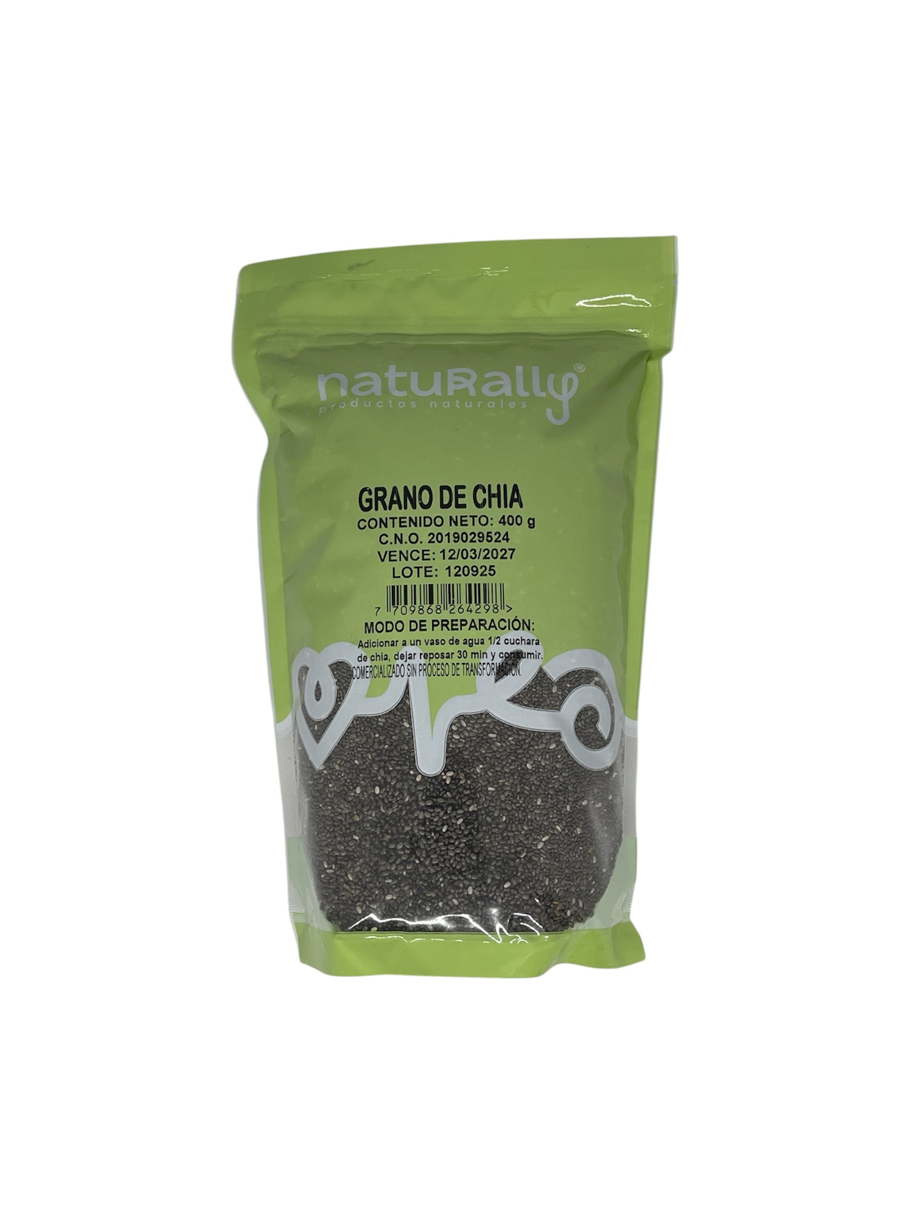 Grano de chia x 400gr. Pa