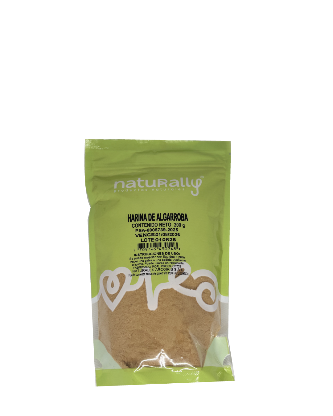 Harina de algarroba x 200gr. Pa