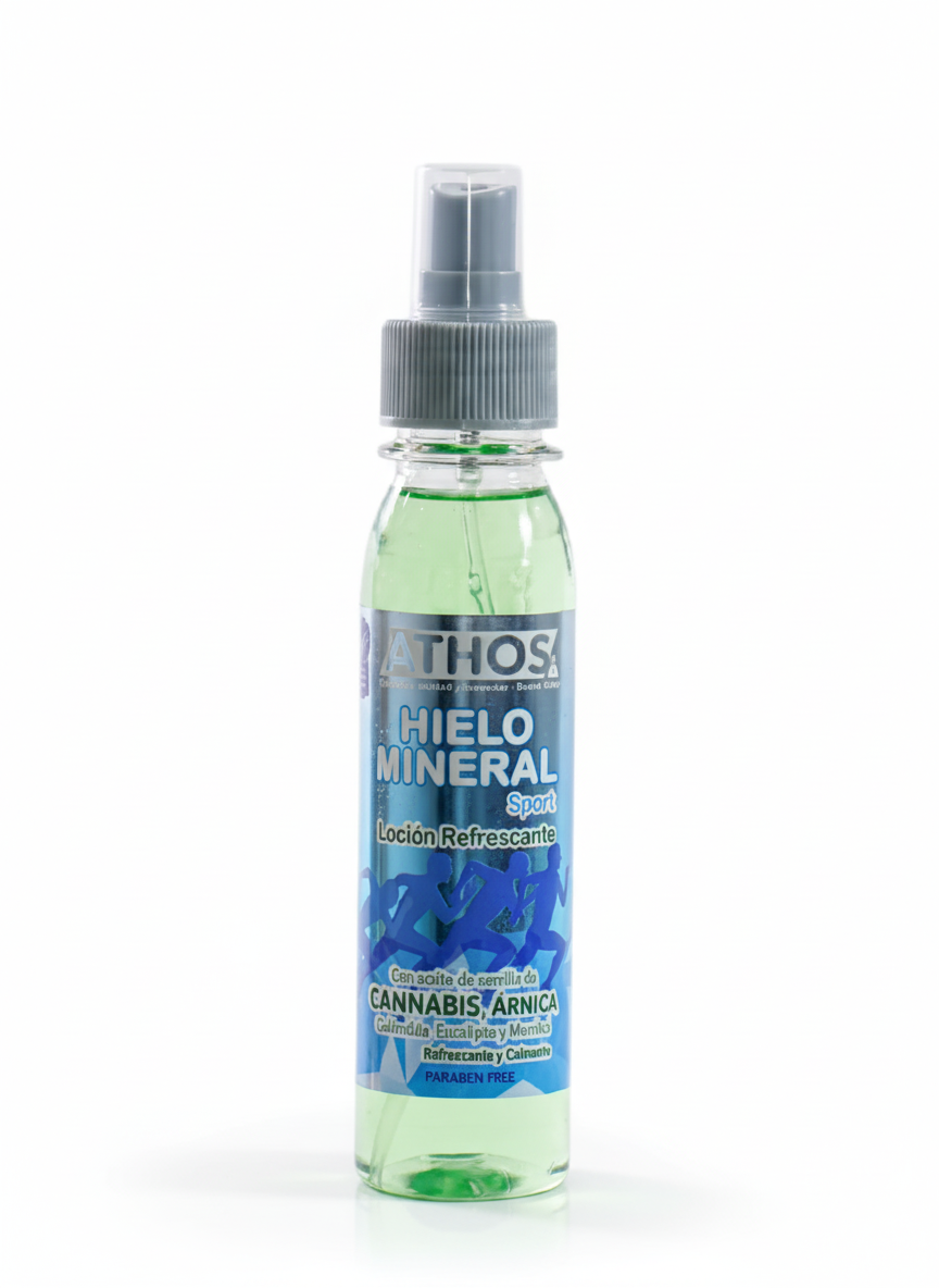 Hielo mineral sport x 120ml. Athos