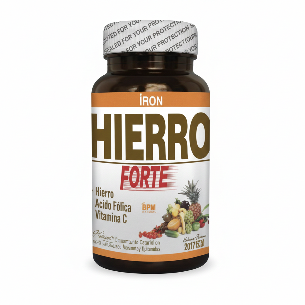 Hierro forte fco x 50caps. Fr