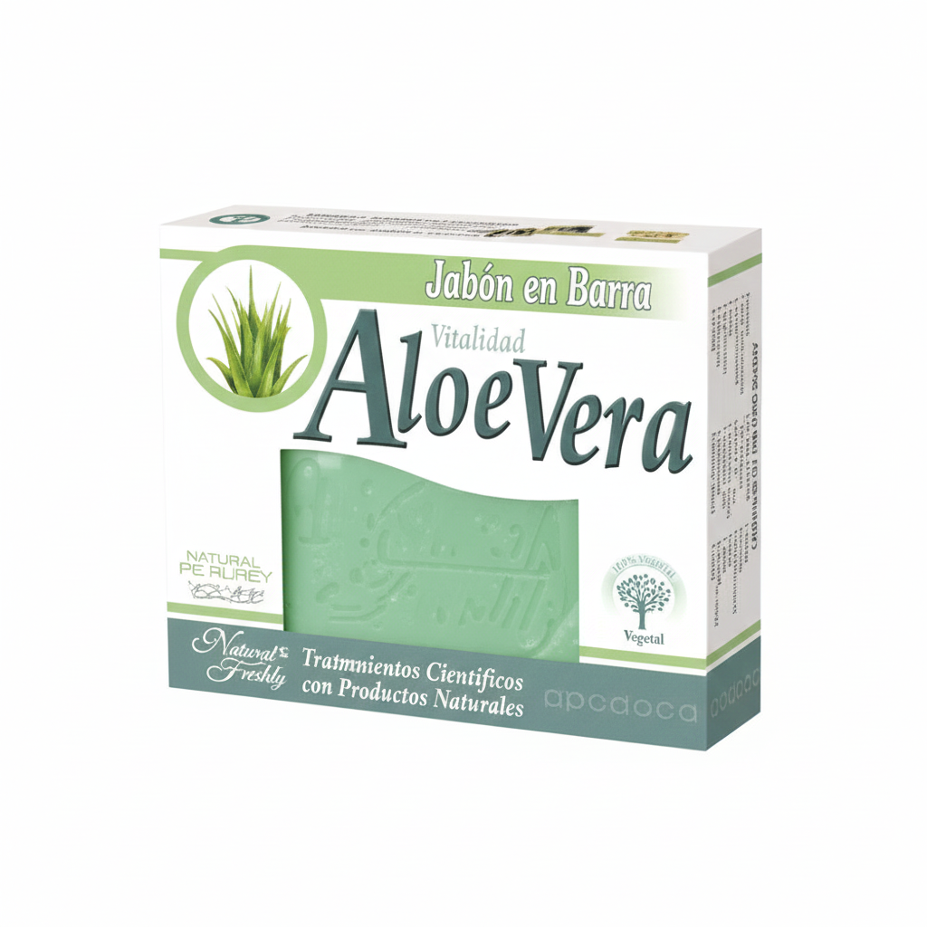 Jabon de aloe vera x 90gr. Fr