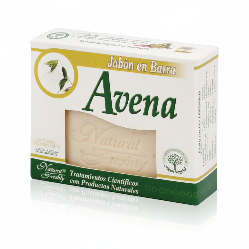 Jabon de avena x 90gr. Fr