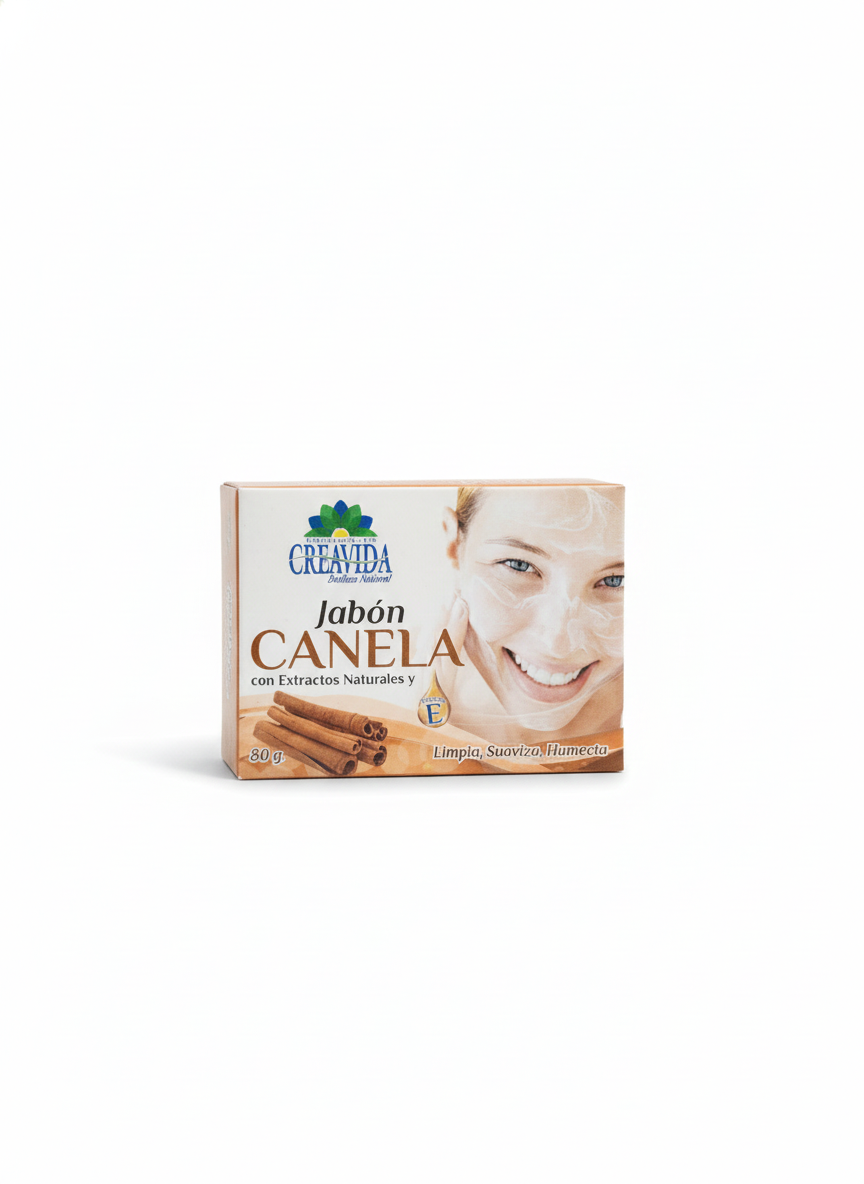 Jabon de canela x 80gr. Nv