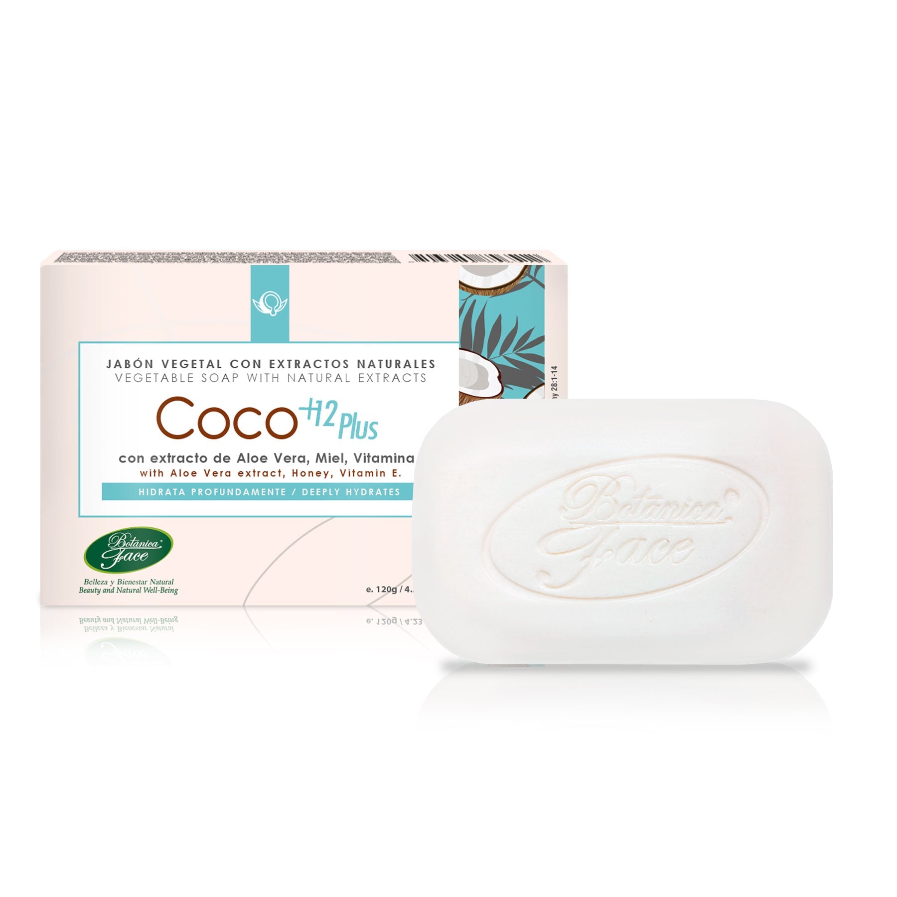 Jabon de coco x 120gr .bf