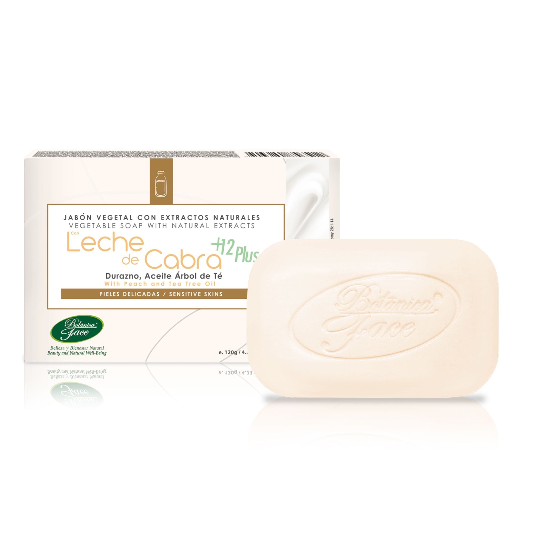 Jabon de leche de cabra x 120gr. Bf