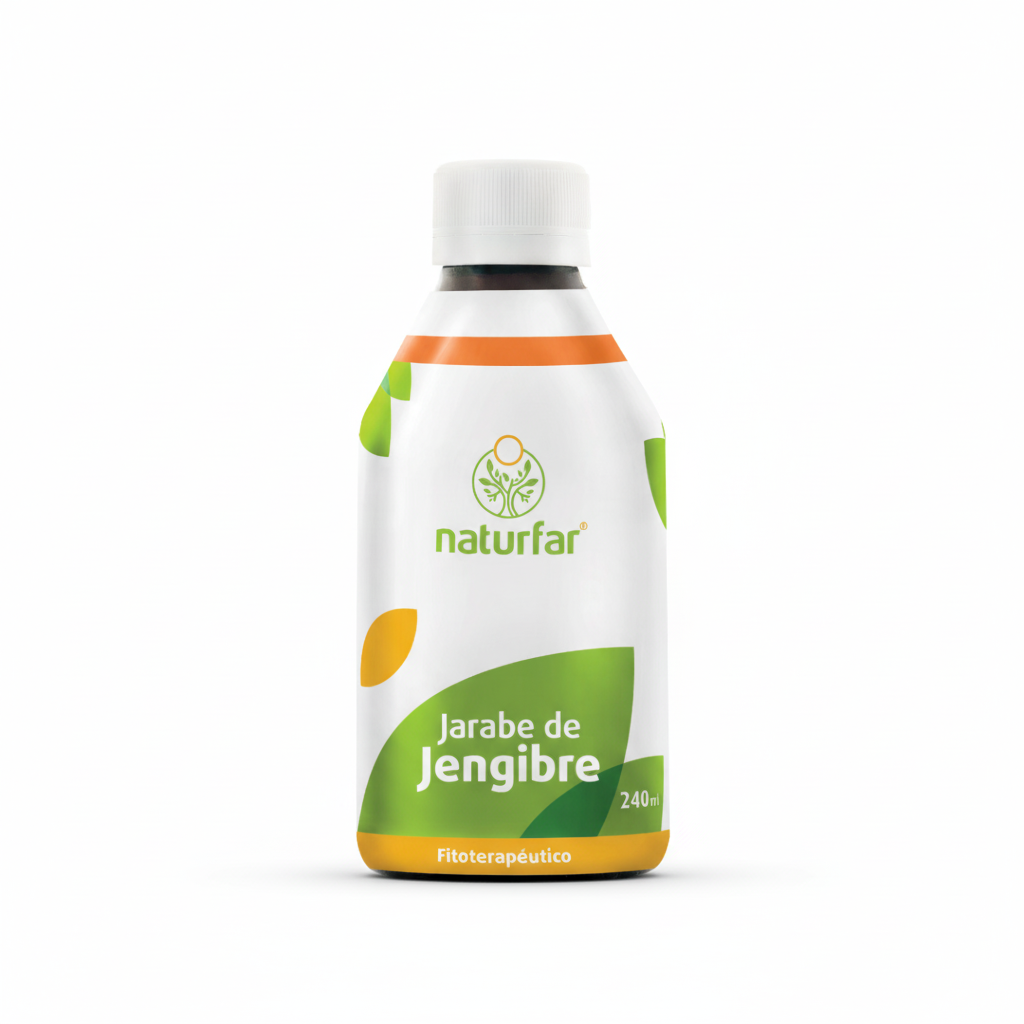 Jengibre jarabe x 240ml. Nf