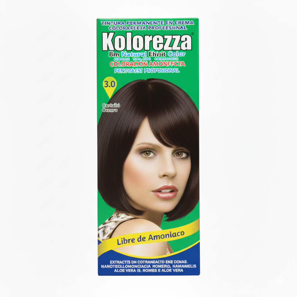 Kolorezza 3-0 castaño oscuro. Thyms