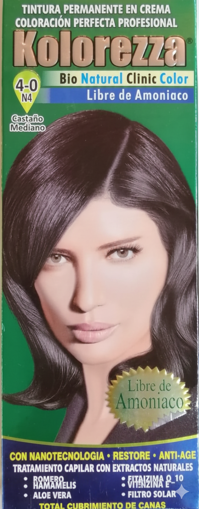 Kolorezza 4-0 castaño mediano. Thyms