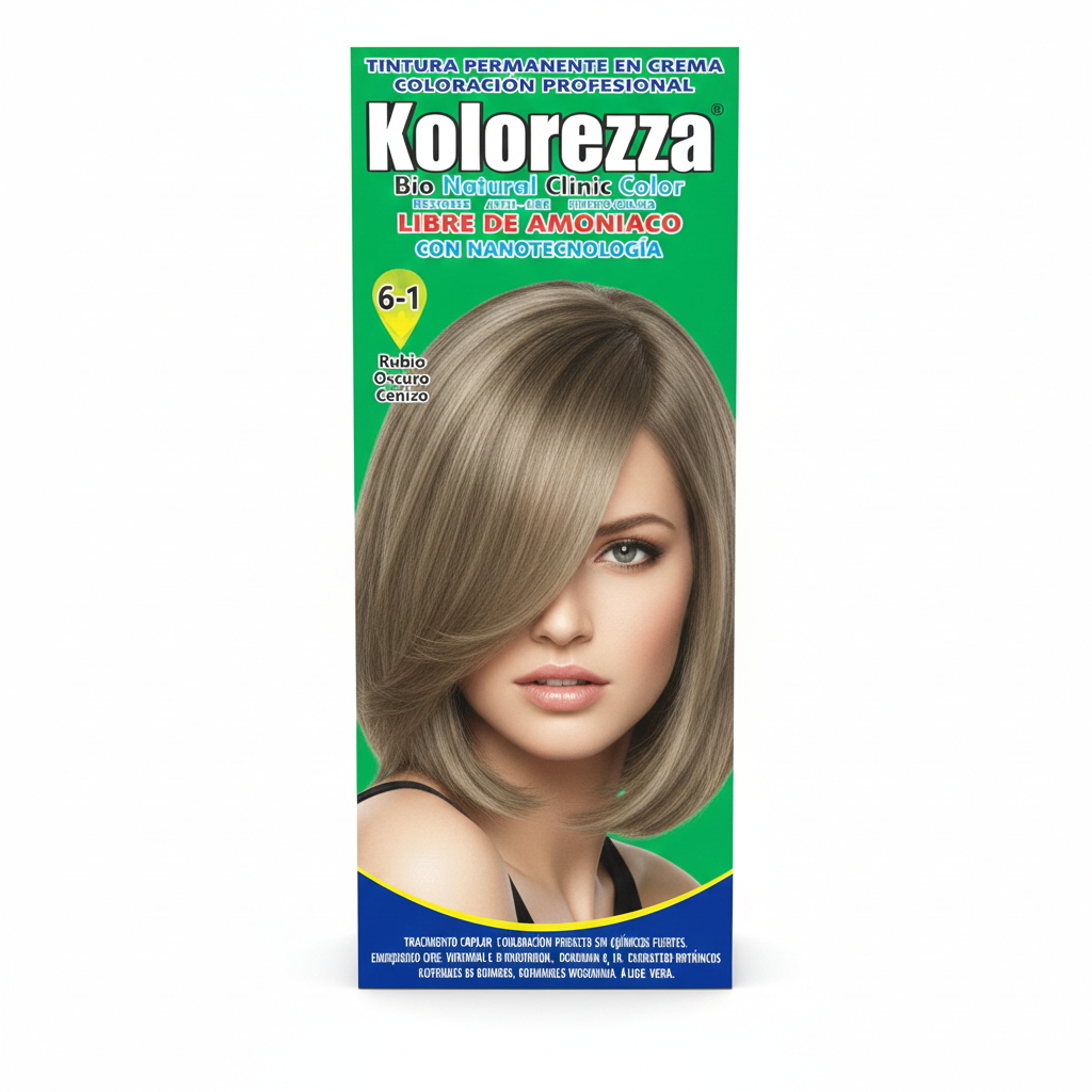 Kolorezza 6-1 rubio osc cenizo nac. Th