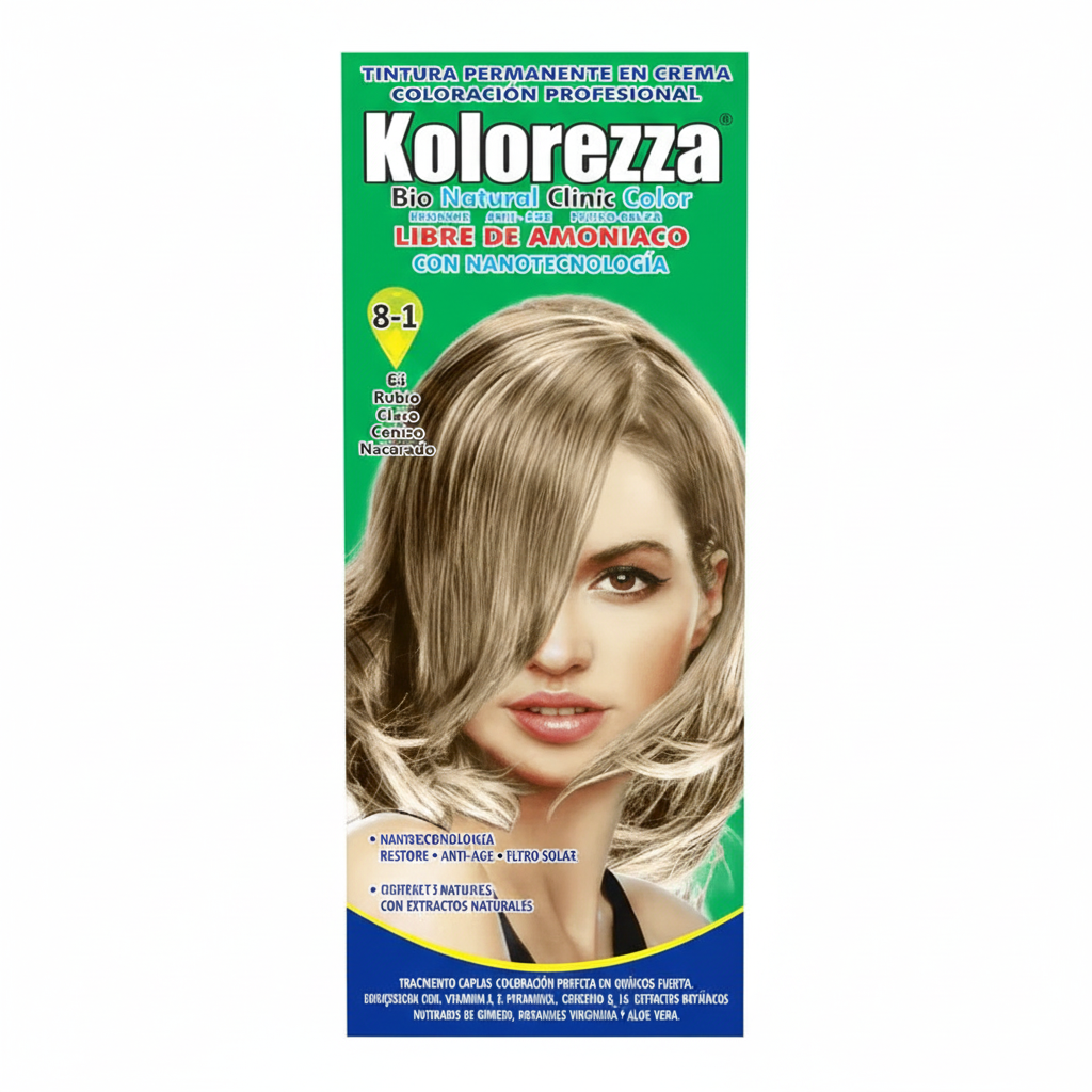 Kolorezza 8-1 rubio claro cen nac. Th