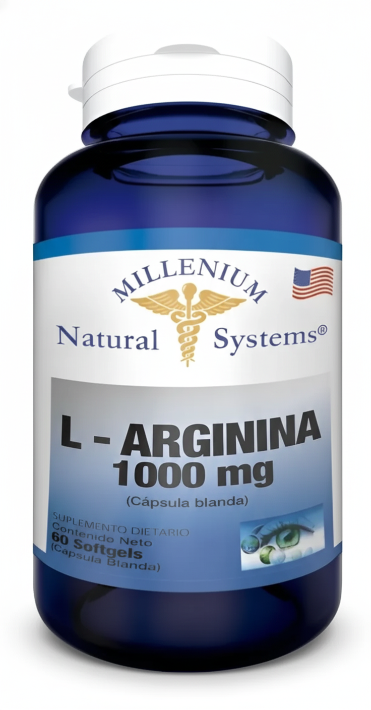 L-arginina 1000mg x 60soft. Ns