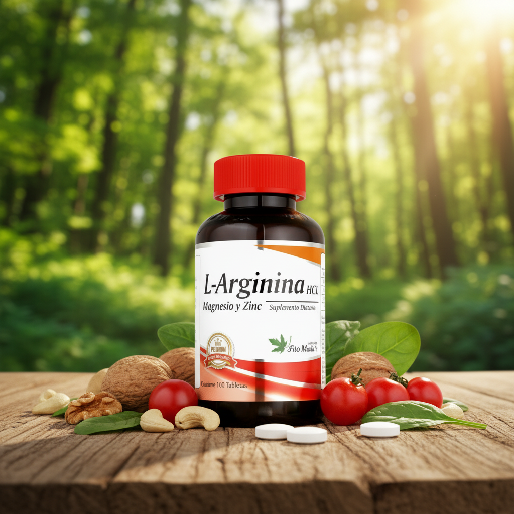 L-arginina hcl x 100tabs. Fm