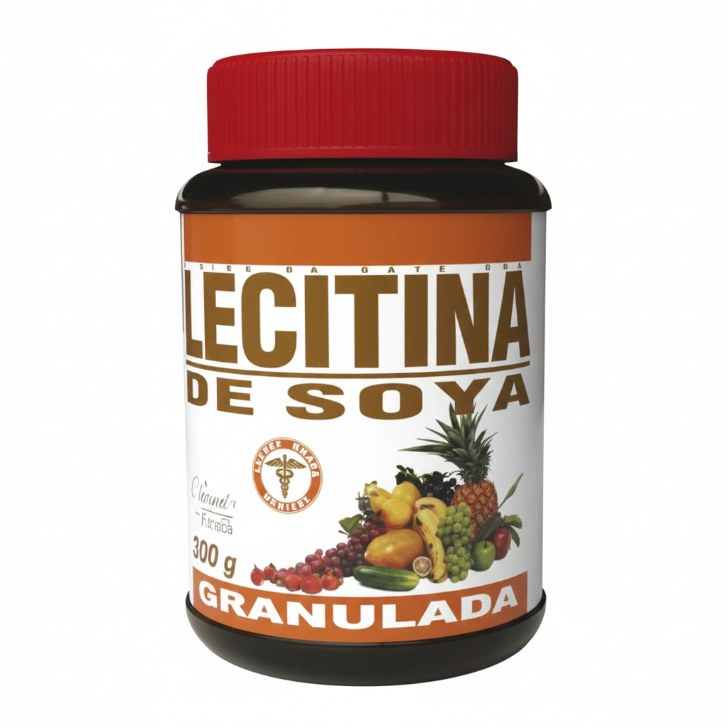 Lecitina de soya granulada x 300gr. Fr