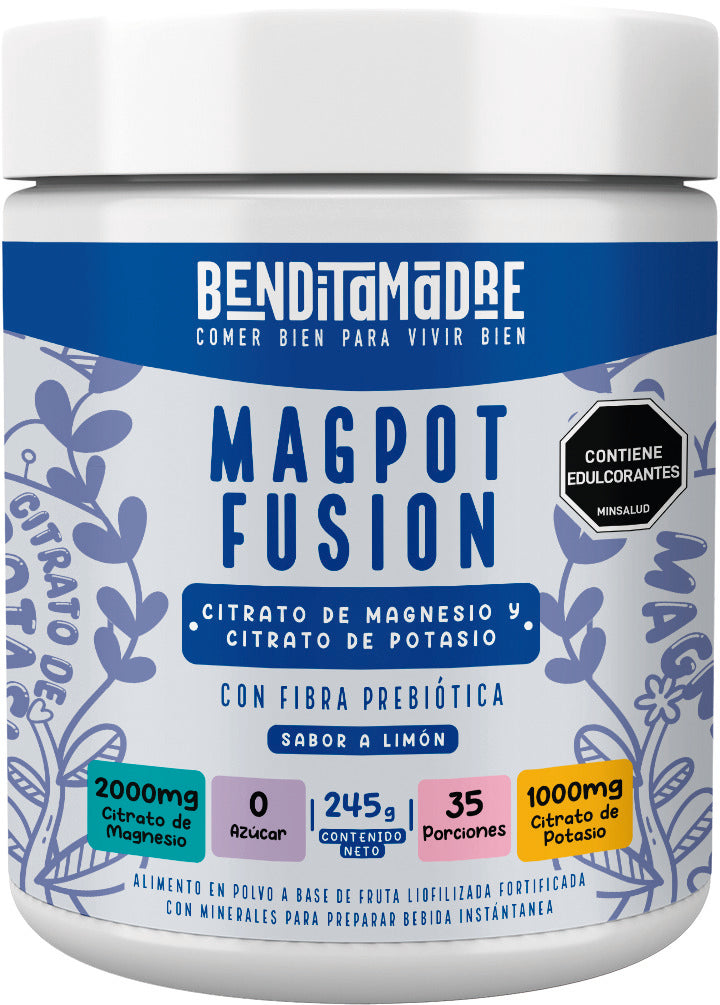 Magnesio y potasio x 245gr. Bm
