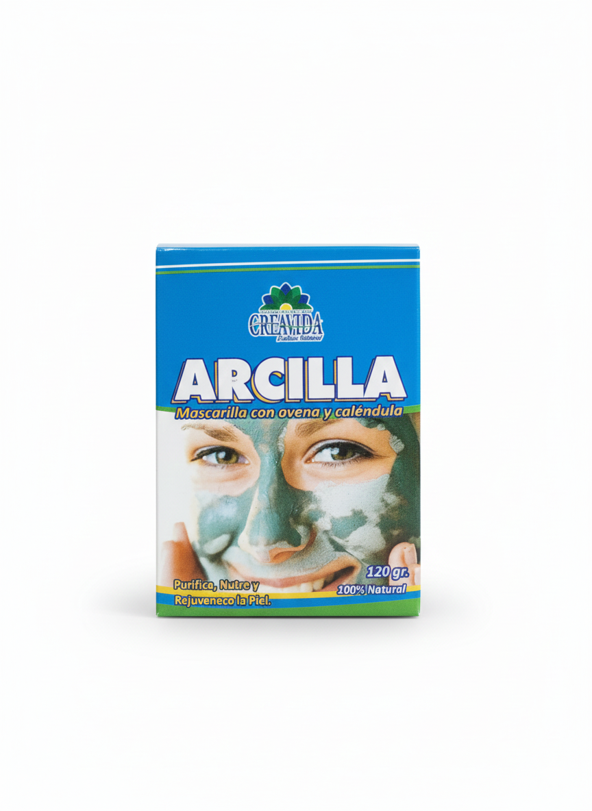 Mascarilla de arcilla x 120gr. Nv