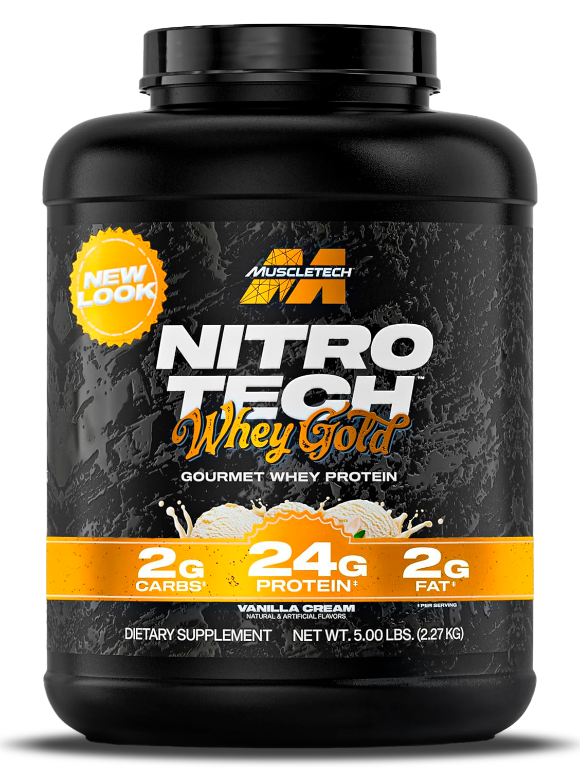 Nitro tech whey gold x 5lb vai. Mt