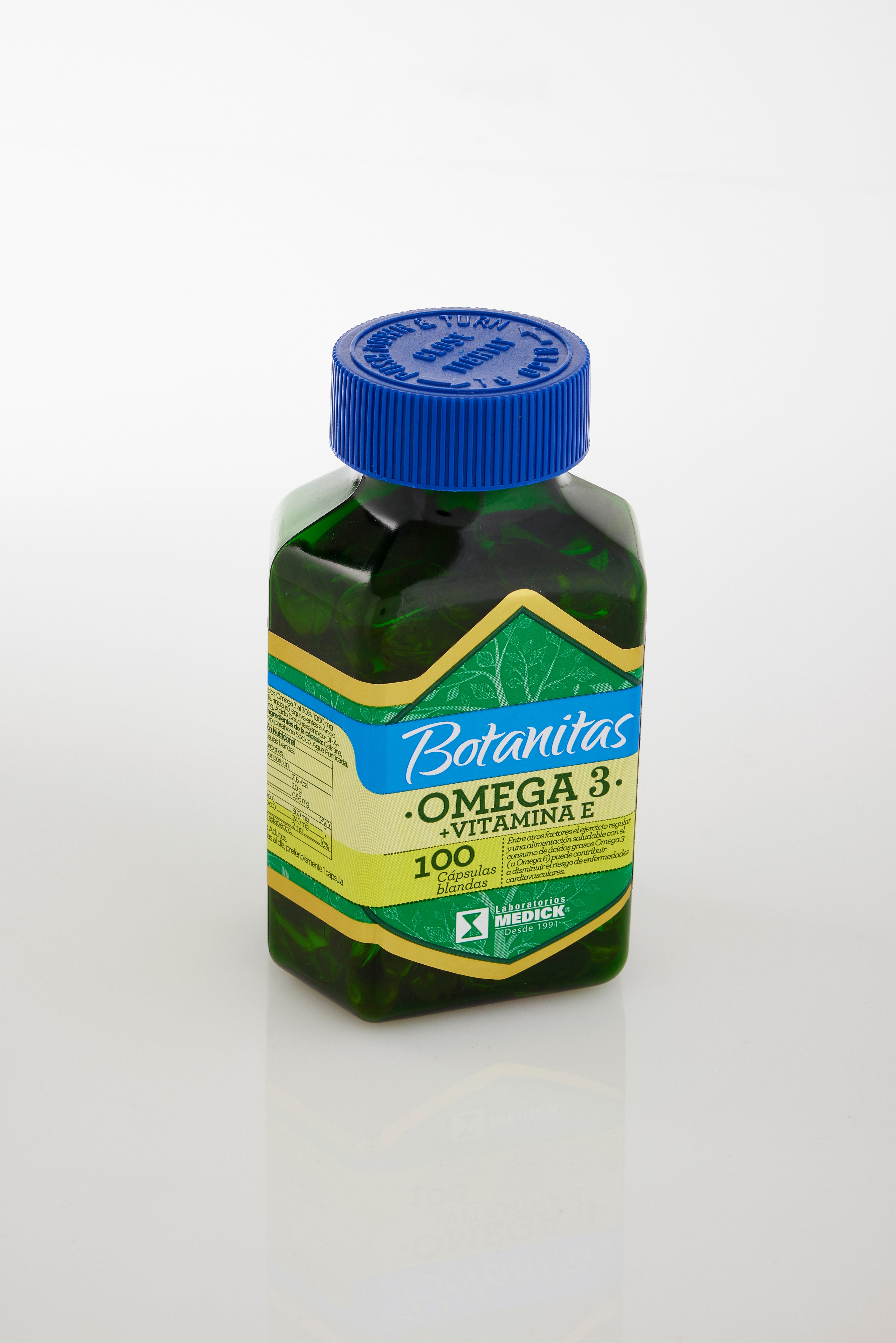 Omega 3 con vit e x 100soft. Mk