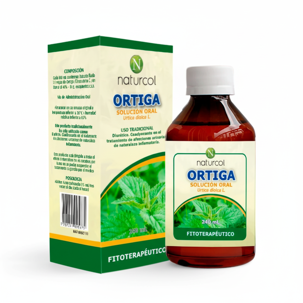 Ortiga jarabe x 240ml. Nc