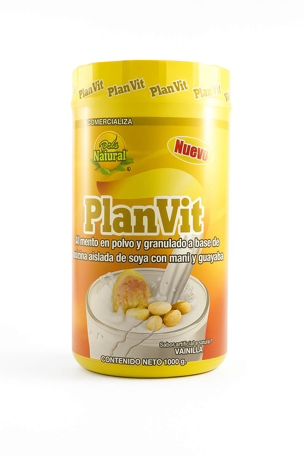 Plan-vit polvo vainilla x 1000gr. Pn