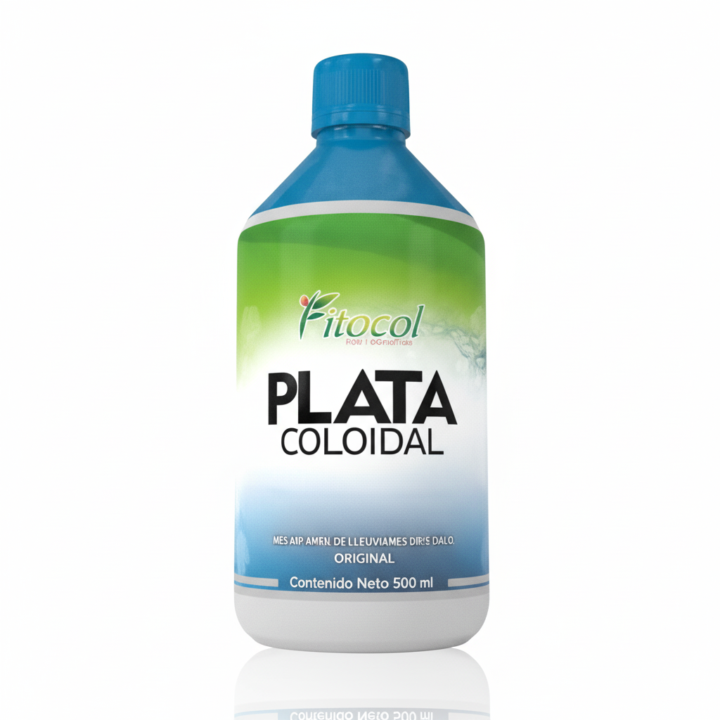 Plata coloidal bebida x 500ml. Ft