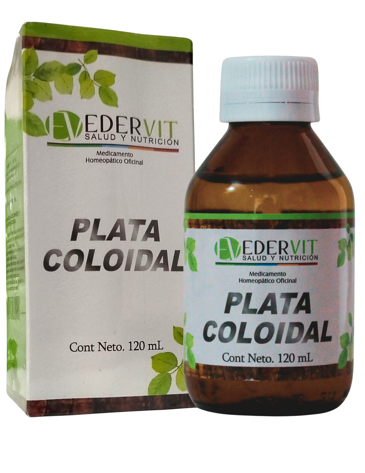 Plata coloidal x 120ml. Edv
