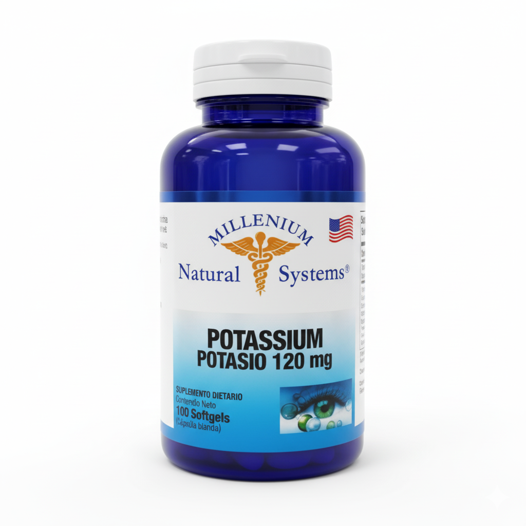 Potassium 120mg x 100soft. Ns – Medinat
