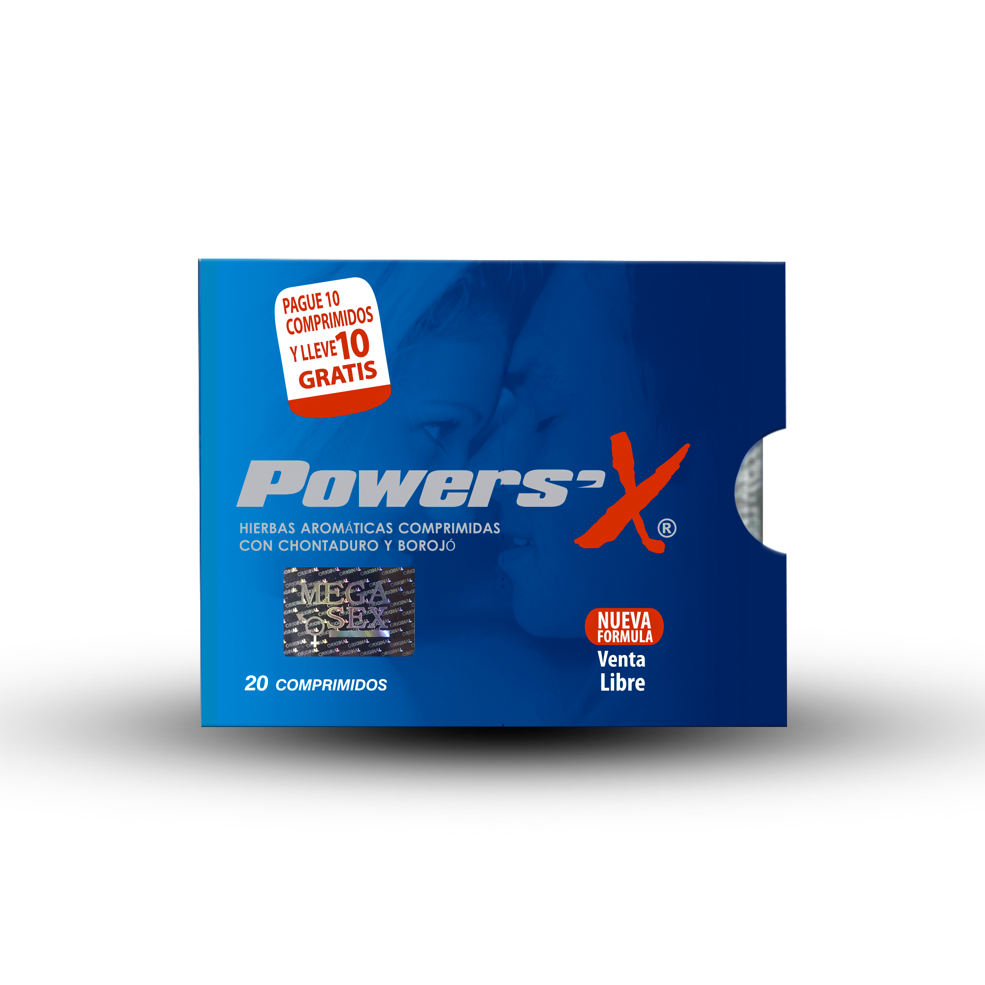 Power sex blister 10 + 10. Pw