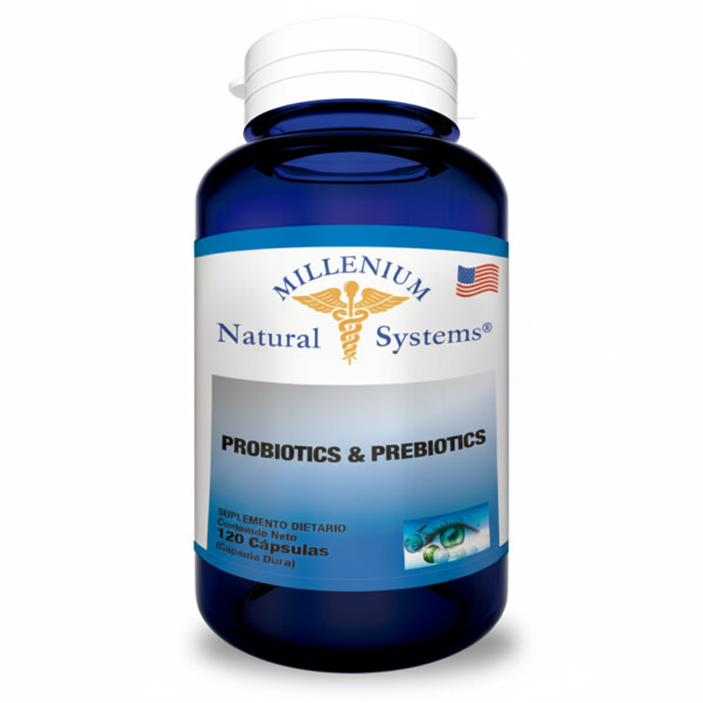 Probiotics y prebiotics x 120cap. Ns