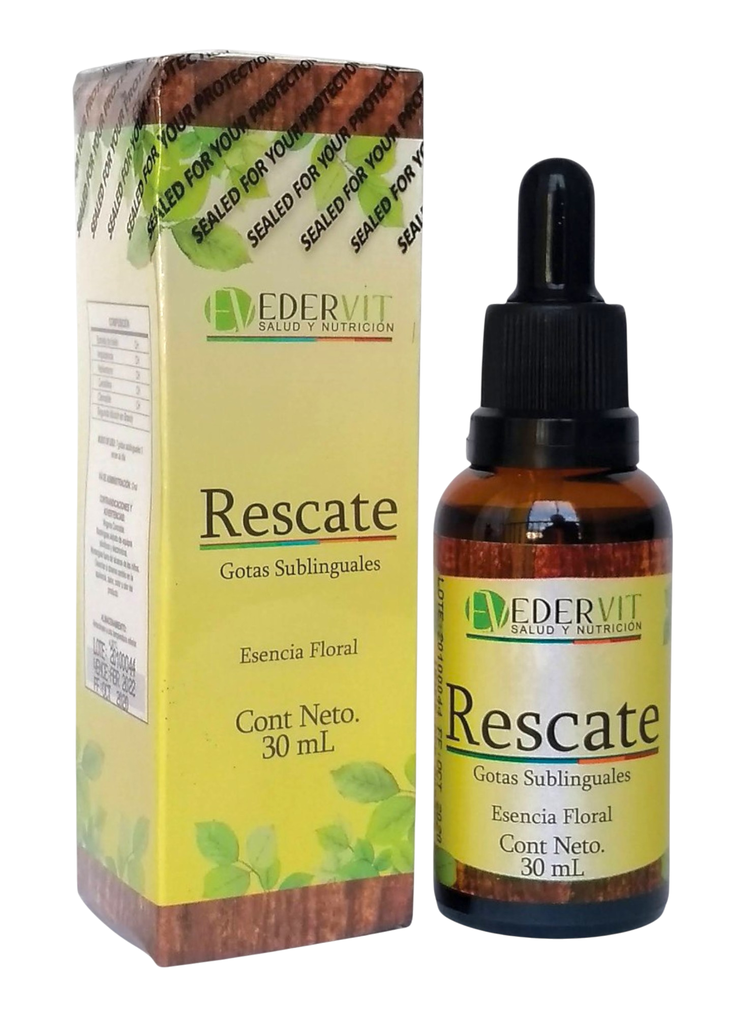 Rescate esencia floral x 30ml. Edv