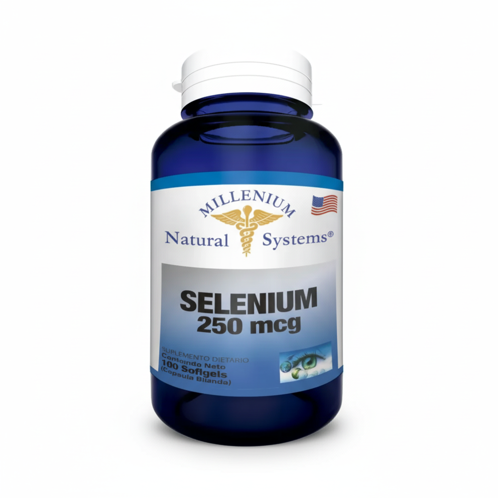 Selenium 250mcg x 100soft. Ns – Medinat